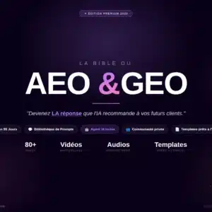 La Bible AEO & GEO | Édition Premium 2026